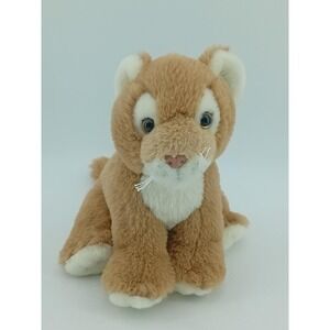 Teddy Mountain Lion Puma Plush Stuffed Animal Soft Clean Cougar Toy